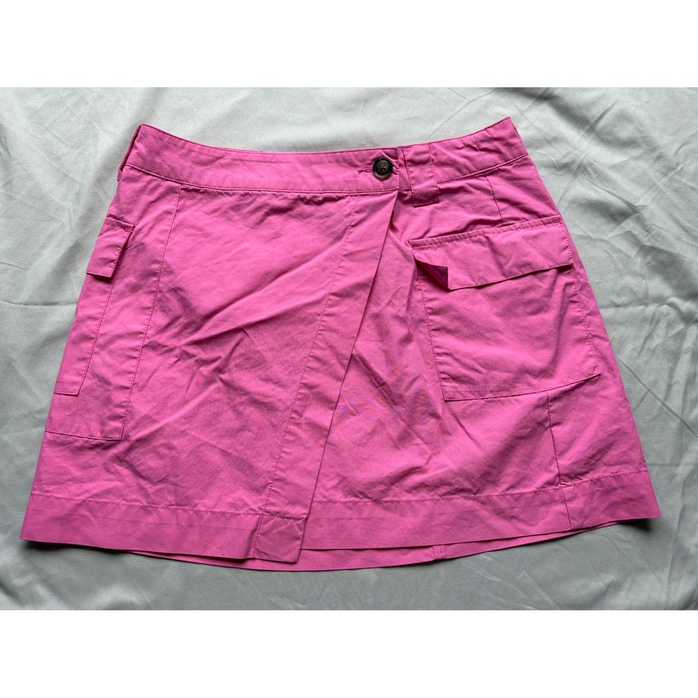 Future Collective Gabriella Karefa-Johnson Pink Cargo Wrap Mini Skirt Size 6